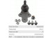 Опора шаровая FORD Focus 2 (04-),C-Max VOLVO S40,V50 (04-) левая/правая LEMFORDER