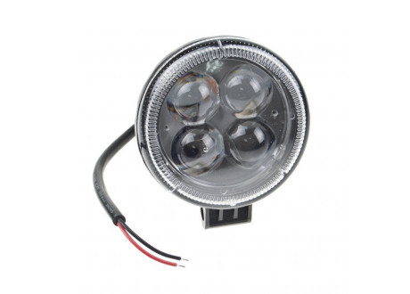 Фара рабочего света MIS-4D-12W 4LED 80х80мм MISTAR