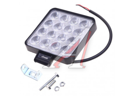 Фара рабочего света 105x105x17мм 48Вт (16 светодиодов) IP67 Allroad LUMEN