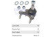 Опора шаровая VW Golf AUDI A3 SEAT Leon SKODA Octavia правая DELPHI