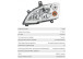 Фара MERCEDES Vito (W639) левая HELLA